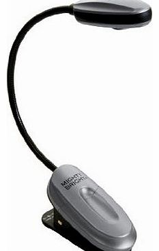 Mighty Bright Silver MiniFlex L.E.D. Book Light