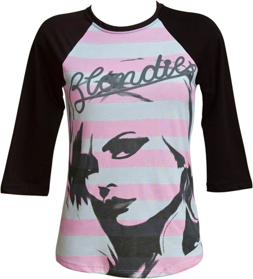 Ladies Blondie Stripes T-Shirt from Mighty Fine