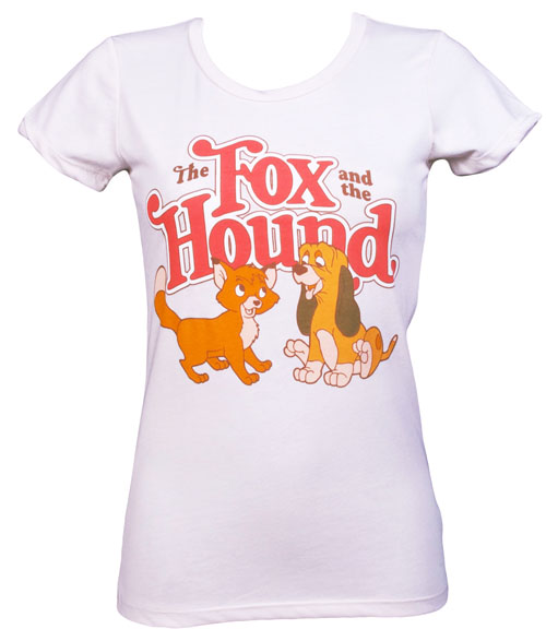 Ladies Fox And The Hound T-Shirt from Mighty Fine