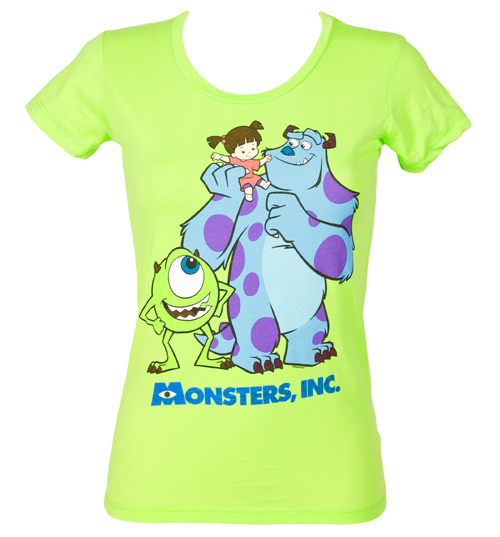 Mighty Fine Ladies Monsters Inc Bunch T-Shirt from Mighty Fine