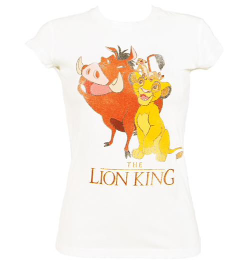 Ladies The Lion King T-Shirt from Mighty Fine