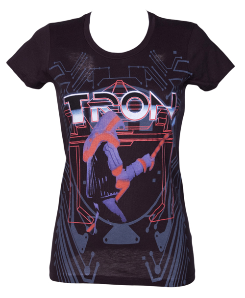 Mighty Fine Ladies Tron Bodyguard T-Shirt from Mighty Fine
