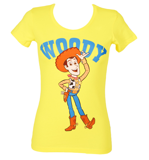 Ladies Woody Toy Story T-Shirt from Mighty Fine