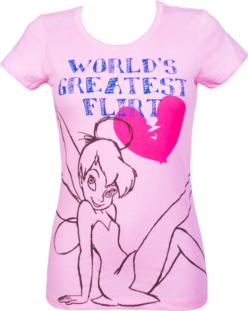 Worlds Greatest Flirt Ladies Tink T-Shirt