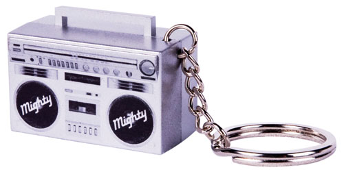 Mighty Mini GhettoBlaster Keyring with Working