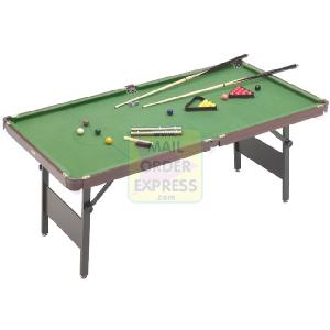 Mightymast Leisure 6 Foot Crucible 2-in-1 Snooker and Pool Table