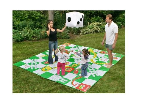 Mightymast Leisure Giant Garden Snakes & Ladders