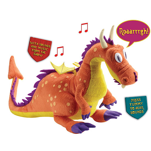 Mike The Knight - 25cm Sparkie Soft Toy with