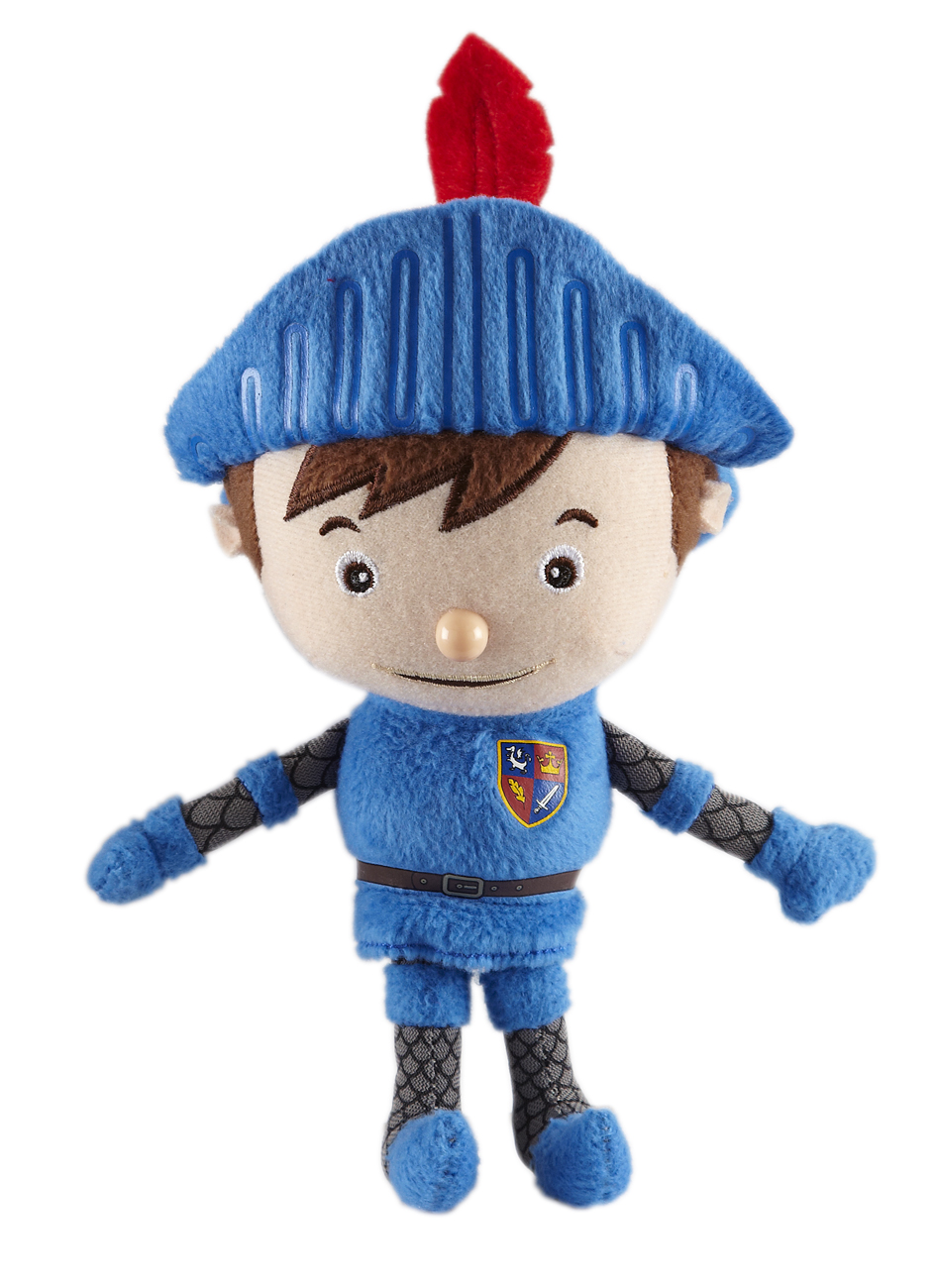 soft toys mike the knight 6 bean filled collecable