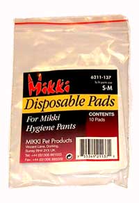 Mikki Hygiene Pants Replacement Large Pads (10)