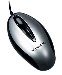 Mikomi 3 Button Wired Optical Mouse