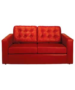 Milan Large Sofa Red