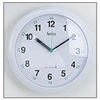 Milan Radio Controlled Wall Clock-Black