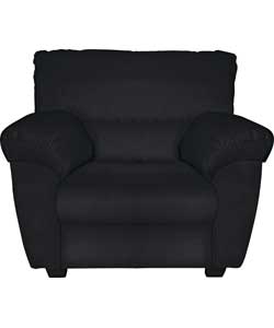 Milano Fabric Chair - Black
