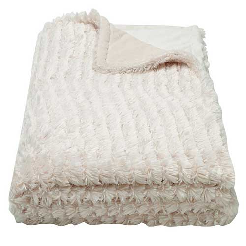 faux fur throw