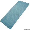 Mill Turquoise Large Rubber Bath Mat