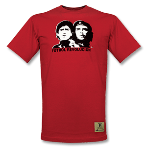 Milla International Diego Maradona Revolution Tee (Red Collar)