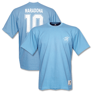 Milla International Maradona Signature 10 Tee - Blue