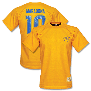 Milla International Maradona Signature 10 Tee - Orange