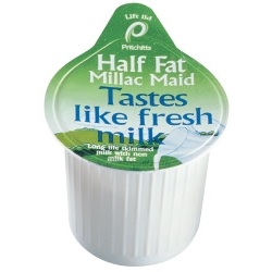 Millac Maid Half Fat Milk 120/Bx