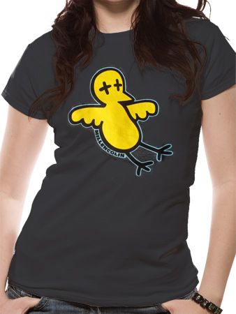 (Bird) Fitted T-shirt buc_millenbirdSK