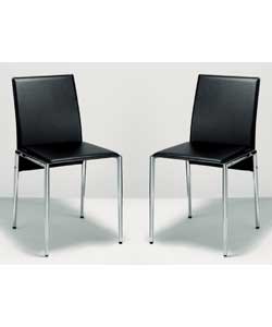 Miller Black pair of chairs