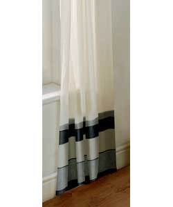 MILLER Suede Slate Lined Curtains - 66 x 72 inches