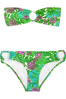 Milly Bouquet bandeau bikini