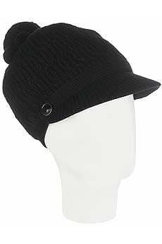 Cashmere peaked hat