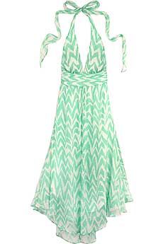 Chiffon Halter Dress