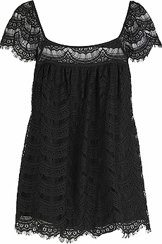 Milly Eyelash babydoll top