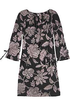 Milly Floral tunic dress