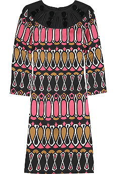 Kaleidoscope print dress