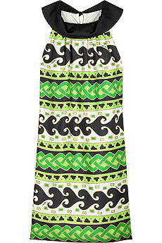 Milly Silk twill dress