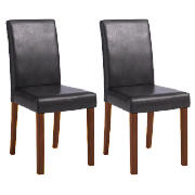 Pair of Chairs, Walnut