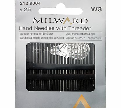 Milward Home Sewing Needle Assortment, Pack of 25