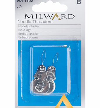 Milward Needle Threaders, Pack of 2