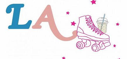 MIMI`lou Los Angeles Sticker `One size