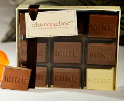 MINE  Mine Yours - Belgian Chocolate Squares
