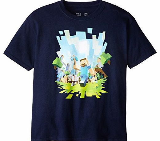 - Boys Adventure Youth T-shirt Youth Large Dark Blue