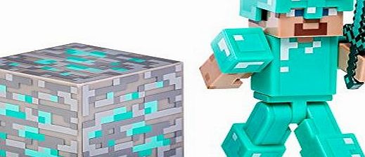 Minecraft Diamond Steve Action Figure