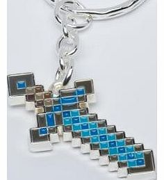 Minecraft  Diamond Sword Keychain
