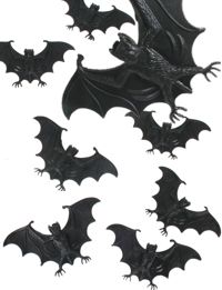 Mini Black Bats (Pk8)
