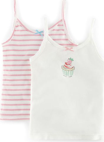 Mini Boden 2 Pack Vests Multi Mini Boden, Multi 34572289