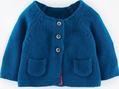 Mini Boden Baby Cardigan Peacock Blue Mini Boden, Peacock