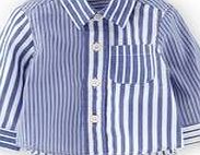 Baby Laundered Shirt, Reef/Ecru Stripe 34583740