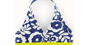 Mini Boden Bikini Top, Forget Me Not Daisy Vine,Snowdrop