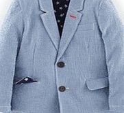 Mini Boden Blazer, Sail Blue Gingham 34606020