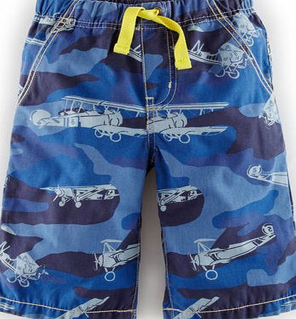 Mini Boden Board Shorts, Blue 34504696