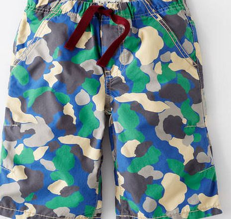 Mini Boden Board Shorts, Sail Blue Camouflage 33799677
